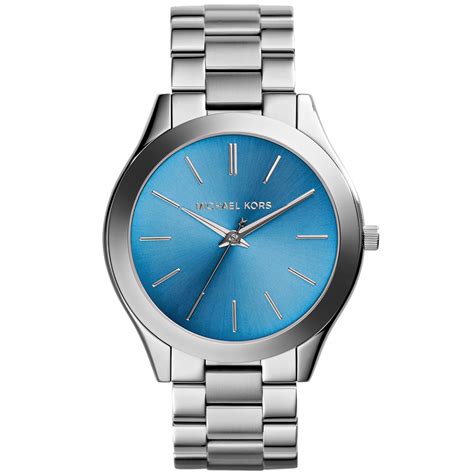 stainless steel back michael kors|Michael Kors slim runway watch.